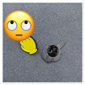 Middle Finger Flip Off Enamel Pin NIP